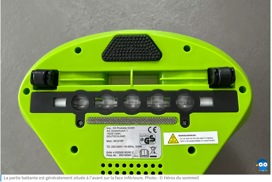 aspirateur matelas anti-acariens